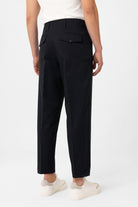Antioch-Lacivert Yüksek Bel Straight Fit Erkek Pantolon-Kumaş Pantolon-9-Milagron.com