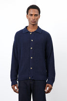 Antioch-Lacivert örme Triko Erkek Hırka-Hırka-4-Milagron.com