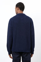 Antioch-Lacivert örme Triko Erkek Hırka-Hırka-6-Milagron.com