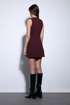 Antioch-Antioch Mürdüm Kadın Mini Elbise-Elbise-5-Milagron.com