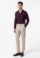 Antioch Mürdüm Slim Fit Erkek Gömlek