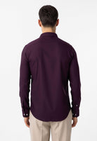 Antioch Mürdüm Slim Fit Erkek Gömlek
