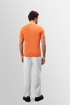 Antioch-Oranj Bisiklet Yaka Basic T Shirt-T-Shirts-4-Milagron.com
