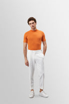 Antioch-Oranj Slim Fit Basic T Shirt-T-Shirts-1-Milagron.com