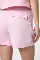 Antioch-Pembe Yelek Şort Kadın Takım-Alt - Üst Takım-8-Milagron.com