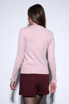 Antioch-Pudra Basic Kadın Triko Kazak-Kazak & Triko-4-Milagron.com