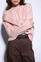 Antioch-Antioch Pudra Yün Karışımlı Kadın Kazak-Kazak-4-Milagron.com