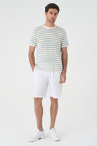 Antioch-Saks Çizgili Örme Erkek T Shirt-T-Shirts-3-Milagron.com