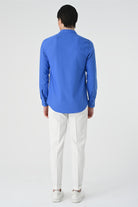Antioch-Saks Regular Fit Hakim Yaka Erkek Gömlek-Gömlek-6-Milagron.com