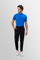 Antioch-Saks Slim Fit Basic T Shirt-T-Shirts-1-Milagron.com