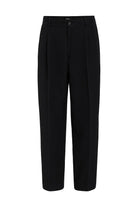 Antioch-Siyah Baggy Fitilli Erkek Pantolon-Kumaş Pantolon-5-Milagron.com