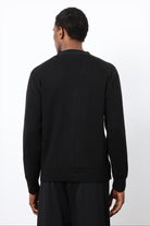 Antioch-Siyah Basic Erkek Hırka-HIRKA-6-Milagron.com