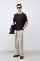 Antioch Siyah Basic Erkek T-Shirt