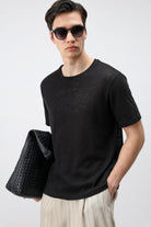 Antioch Siyah Basic Erkek T-Shirt
