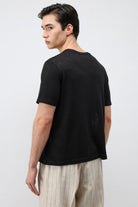 Antioch Siyah Basic Erkek T-Shirt