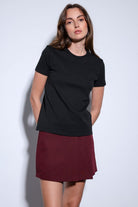Antioch Siyah Basic Kadın T-Shirt