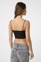 Antioch-Siyah Ekru 2'li Paket Kadın Askılı Top-Top-7-Milagron.com