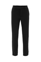 Antioch-Siyah Erkek Aksesuar Detaylı Slim Fit Pantolon-Kumaş Pantolon-9-Milagron.com