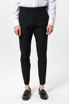 Antioch-Siyah Erkek Kumaş Pantolon-Kumaş Pantolon-2-Milagron.com