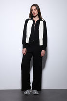 Antioch-Siyah Fermuarlı Kadın Eşofman Takım-Takım-3-Milagron.com