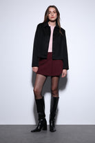 Antioch-Antioch Siyah Gömlek Yaka Kısa Kaşe Ceket-Ceket-3-Milagron.com