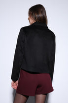 Antioch-Antioch Siyah Gömlek Yaka Kısa Kaşe Ceket-Ceket-6-Milagron.com