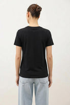 Antioch Siyah Kadın Basic T-Shirt