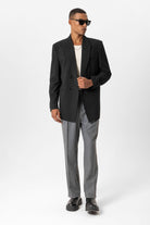 Antioch-Siyah Kruvaze Ceket-Ceket-2-Milagron.com