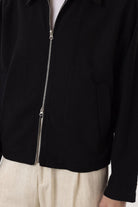 Antioch-Siyah Mevsimlik Relax Fit Erkek Mont-Mont-4-Milagron.com