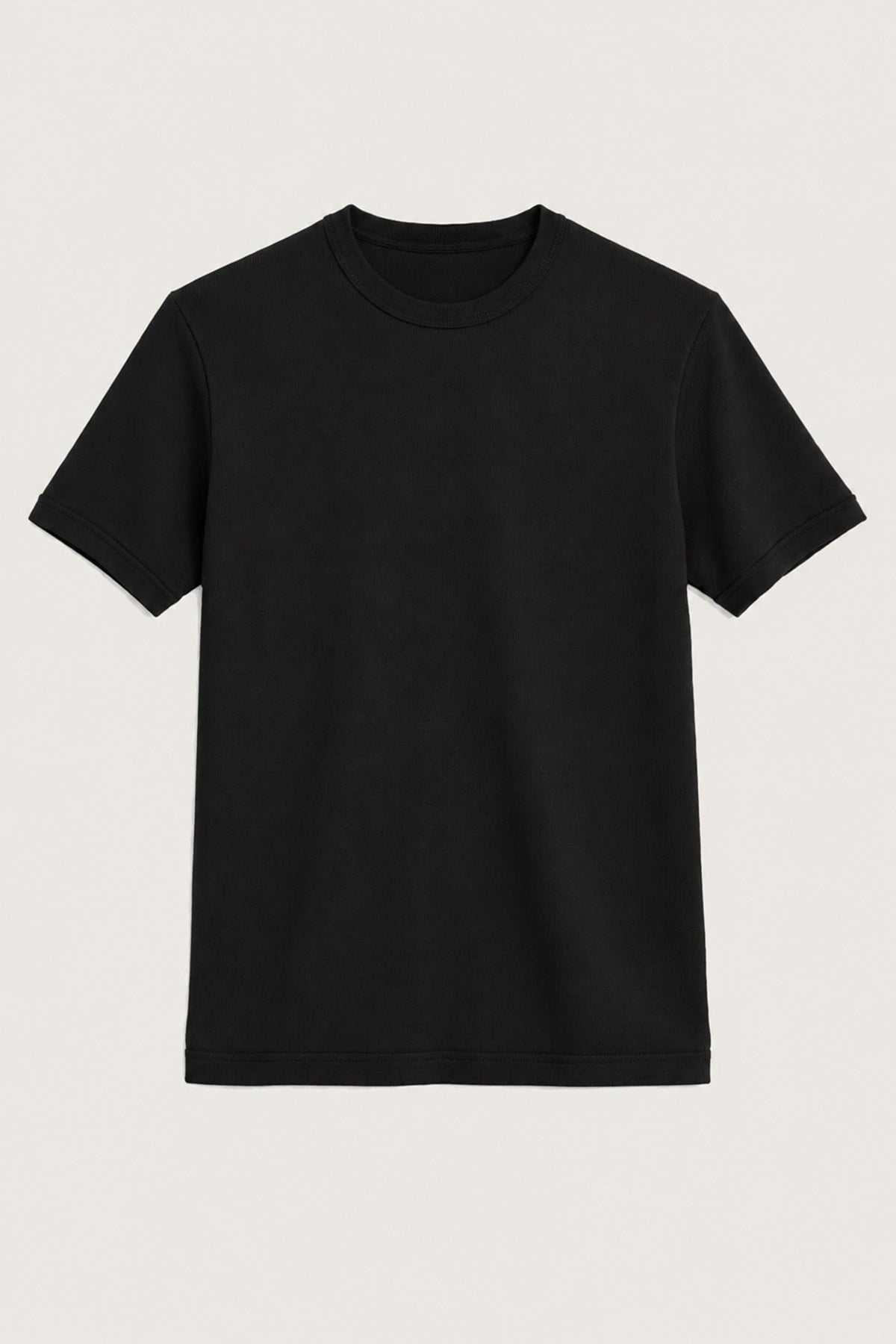 Antioch Siyah Pamuklu Erkek T-Shirt