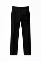 Antioch Siyah Pileli Relaxed Fit Erkek Pantolon
