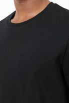 Antioch-Siyah Regular Fit Basic Erkek T Shirt-T-Shirt-4-Milagron.com