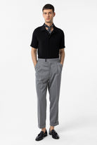 Antioch-Siyah Regular Fit Polo Yaka Erkek T Shirt-T-Shirts-2-Milagron.com