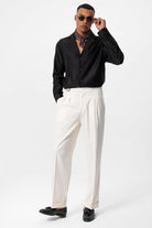 Antioch-Siyah Relax Fit Erkek Gömlek-Gömlek-2-Milagron.com