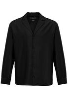 Antioch-Siyah Relax Fit Erkek Gömlek-Gömlek-8-Milagron.com