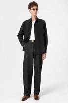 Antioch-Siyah Relaxed Fit Erkek Kot Pantolon-Kot Pantolon-4-Milagron.com