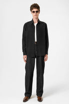 Antioch-Siyah Relaxed Fit Erkek Kot Pantolon-Kot Pantolon-5-Milagron.com