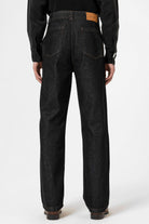 Antioch-Siyah Relaxed Fit Erkek Kot Pantolon-Kot Pantolon-8-Milagron.com