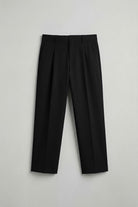 Antioch Siyah Relaxed Fit Pileli Erkek Pantolon