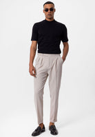 Antioch-Siyah Slim Fit Basic T Shirt-T-Shirts-3-Milagron.com