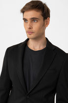 Antioch-Siyah Slim Fit Comfort Erkek Takım-Takım Elbise-5-Milagron.com