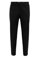 Antioch-Siyah Slim Fit Duble Paça Erkek Pantolon-Pantolon-6-Milagron.com