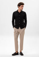 Antioch-Siyah Slim Fit Erkek Gömlek-Gömlek-2-Milagron.com