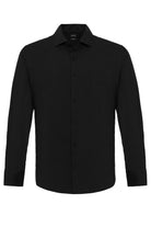 Antioch-Siyah Slim Fit Klasik Erkek Gömlek-Gömlek-6-Milagron.com