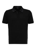 Antioch-Siyah Slim Fit Polo Yaka Erkek T Shirt-T-Shirts-7-Milagron.com