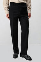 Antioch Siyah Straight Fit Erkek Pantolon