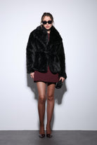 Antioch-Siyah Suni Kürk Kadın Ceket-Ceket-7-Milagron.com