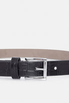 Antioch-Siyah Timsah Derisi Görünüm Kadın Kemer-Kemer-3-Milagron.com