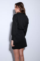 Antioch-Antioch Siyah Triko Kadın Mini Etek-Etek-6-Milagron.com