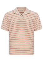 Antioch-Somon Apaş Yaka Çizgili örme Erkek T Shirt-T-Shirts-6-Milagron.com